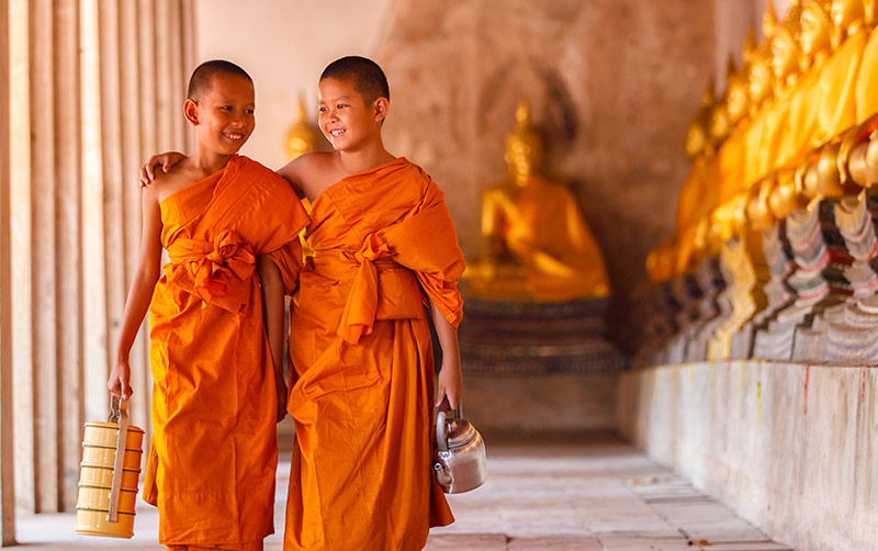 Buddhist Tibetan Children