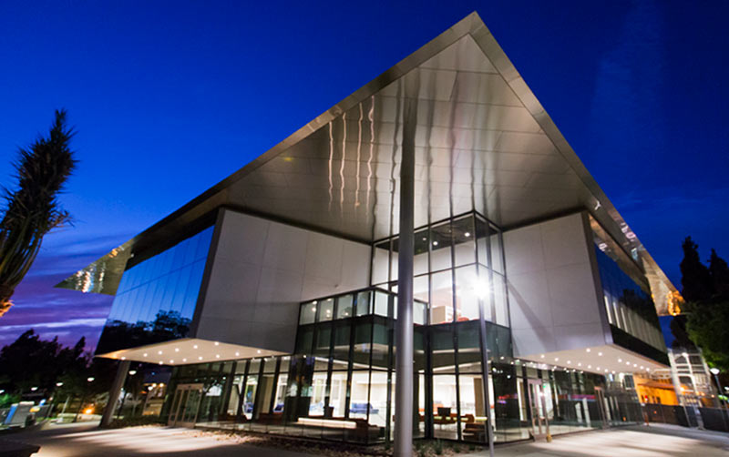 Titan Student Union at Night