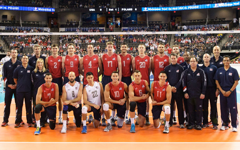 Usa vs deals poland volleyball 2016