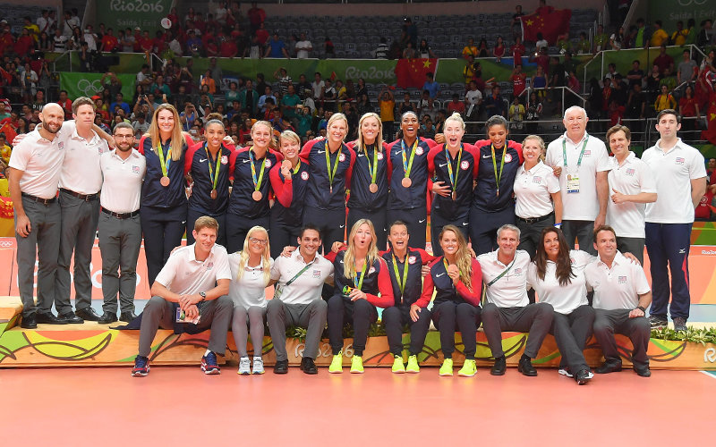 USA Womens Volley Ball Team