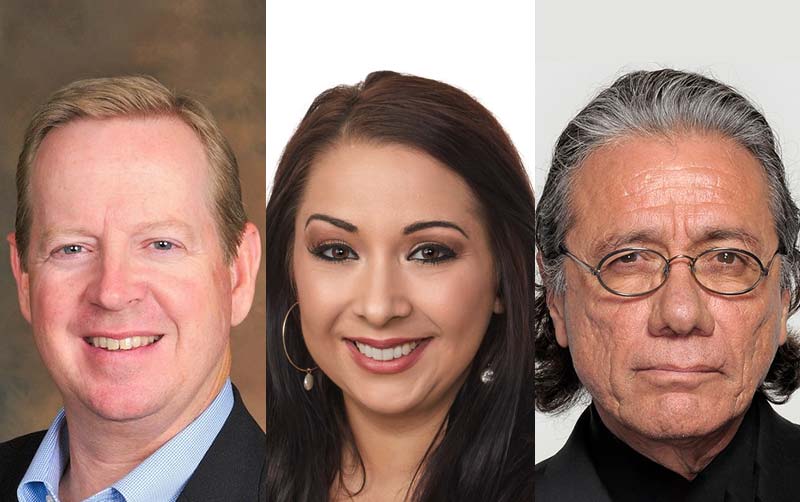 Barry Westrum, Leslie Licano, Edward James Olmos