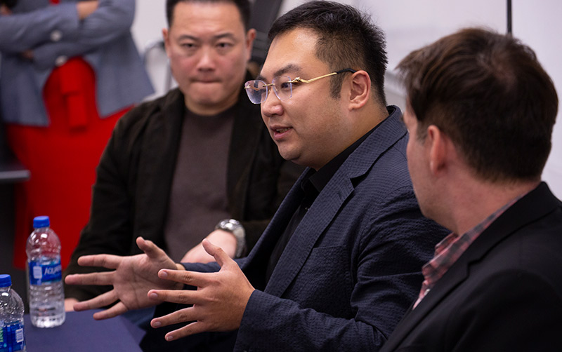 Wu discussion panel.