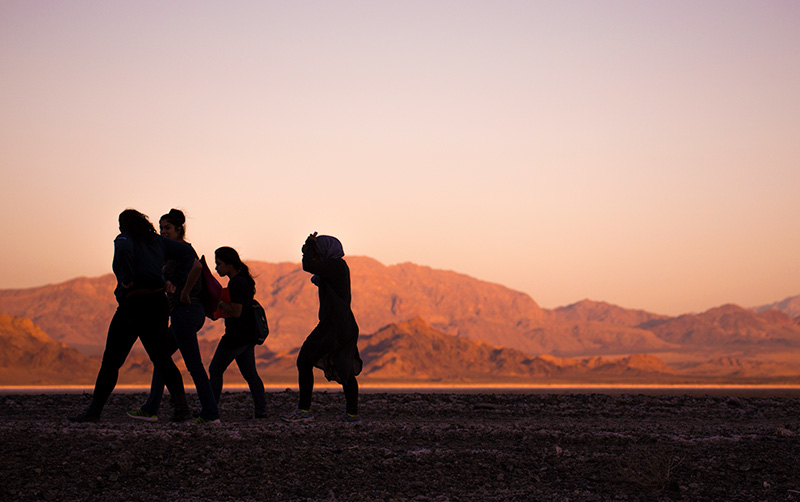 Zzyzx students conducting research
