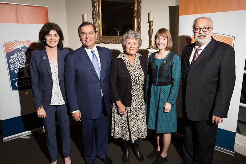 Natalie Fousekis, Gaddi Vasquez, Shirley Grindle, Sheryl Fontaine, and Frank Barbaro