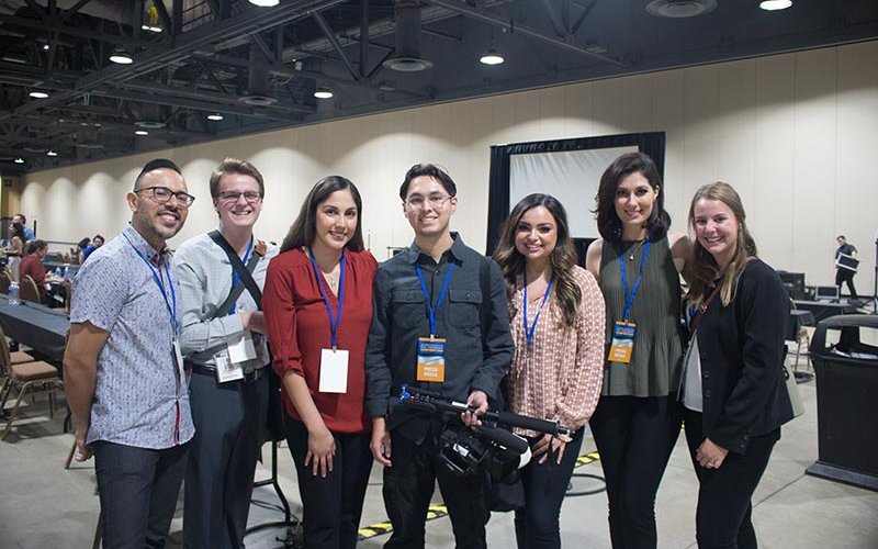 CSUF Students at the California Democratic Nominating Convention