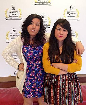 Berenice Delgado and Gabriela Gonzalez