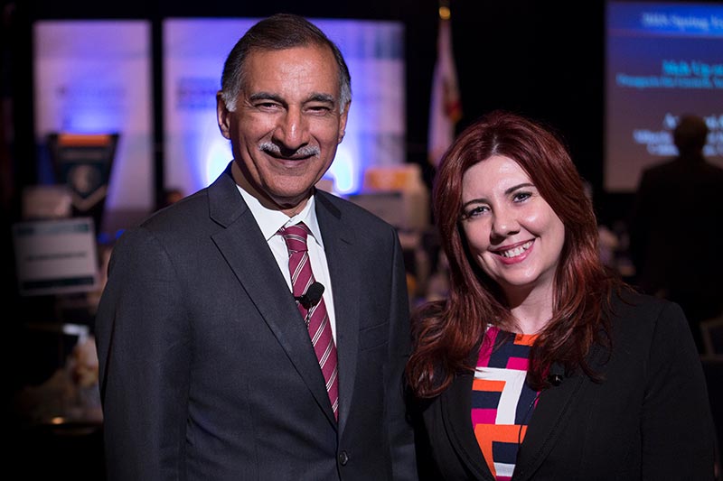 Economists Anil Puri and Mira Farka