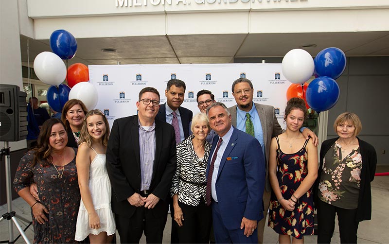 Gordon Hall dedication