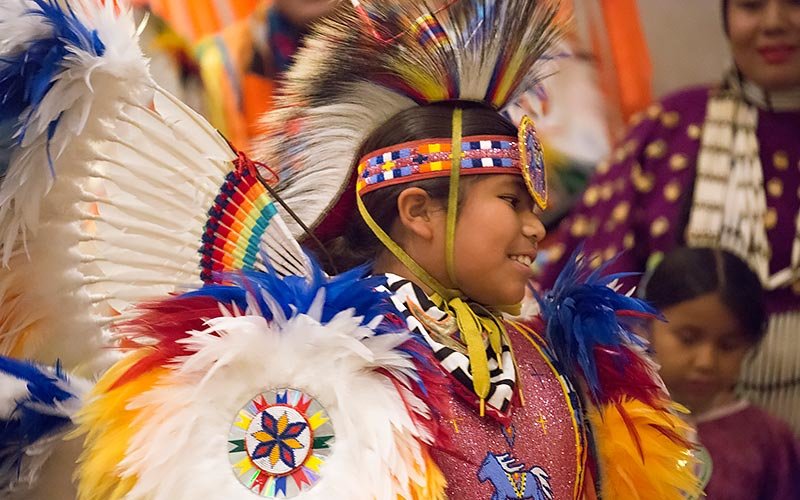 Eagle Spirit Dancers perform for the inaugural Native American Heritage Month 2017 Reception