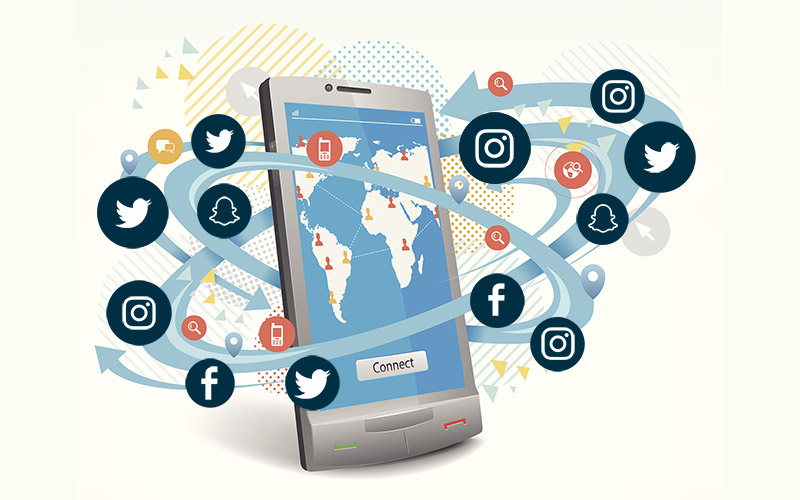 social media icons