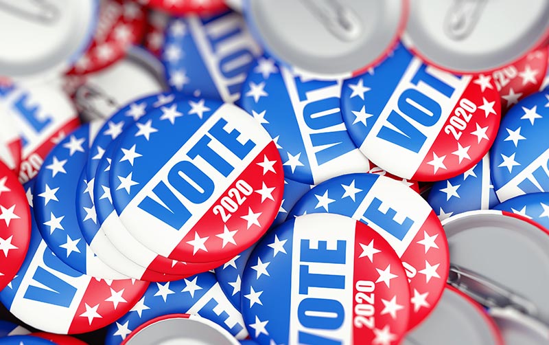 2020 election badges