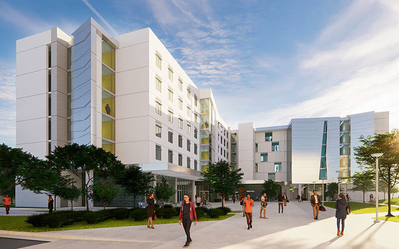 CSUF Housing Rendering