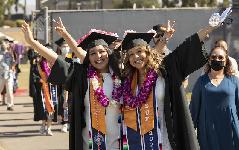 2021 Graduates celebrating