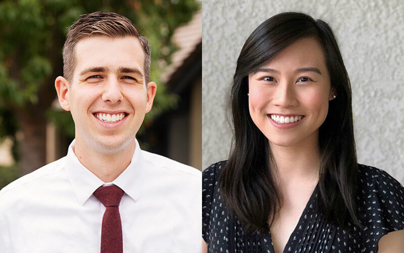 Matthew Cosaert and Kristy Nguyen