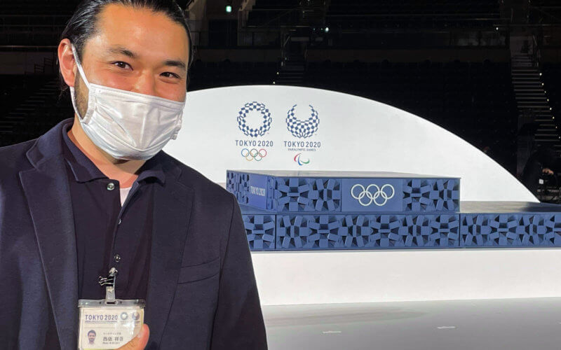 Shogo Nishiyori at Tokyo Olympics