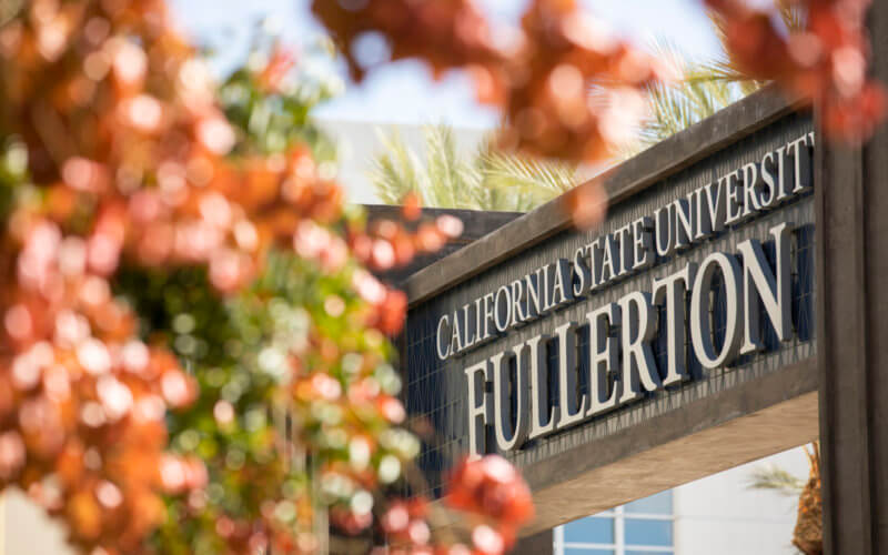 CSUF campus gateway