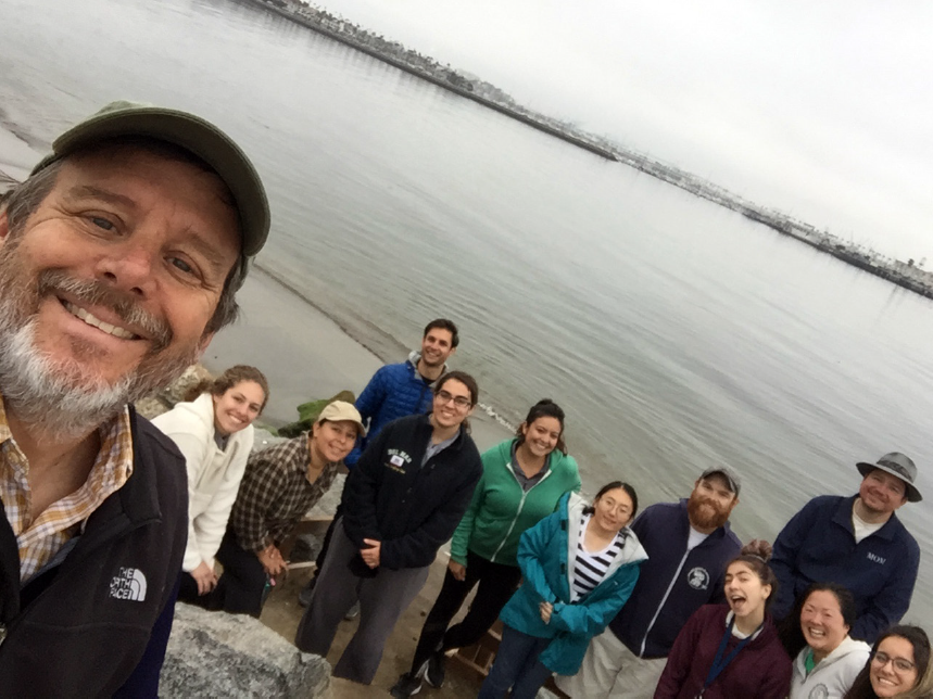 William Hoese and students