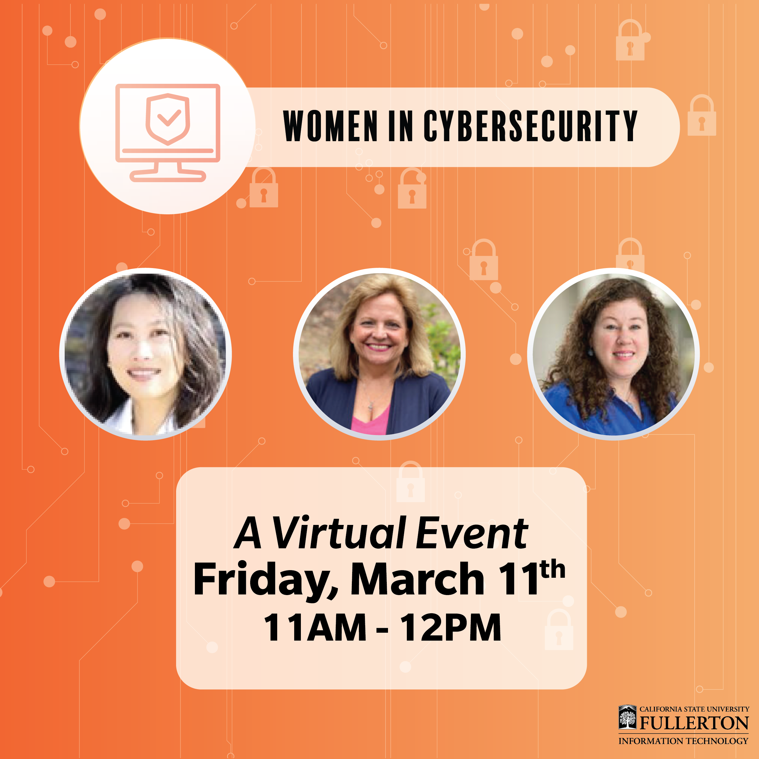 Women in Cybersecurity Virtual Event CSUF News