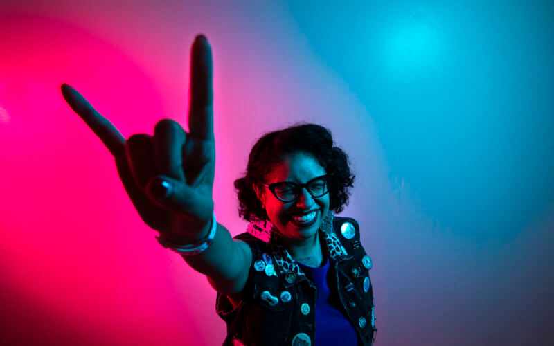 Punk Research Professor Marlén Rios Hernandez