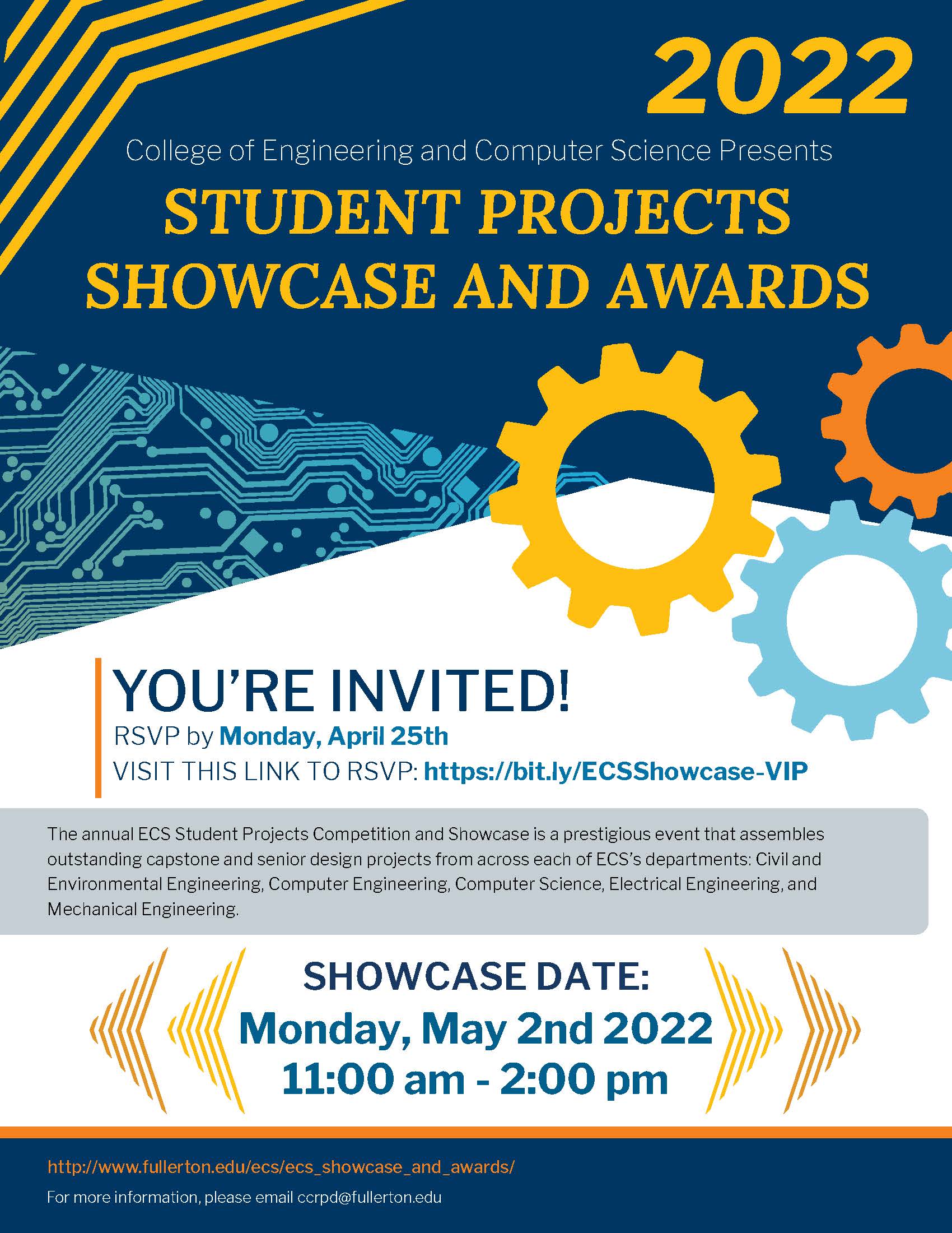 2022 ECS Student Projects Competition and Showcase | CSUF News