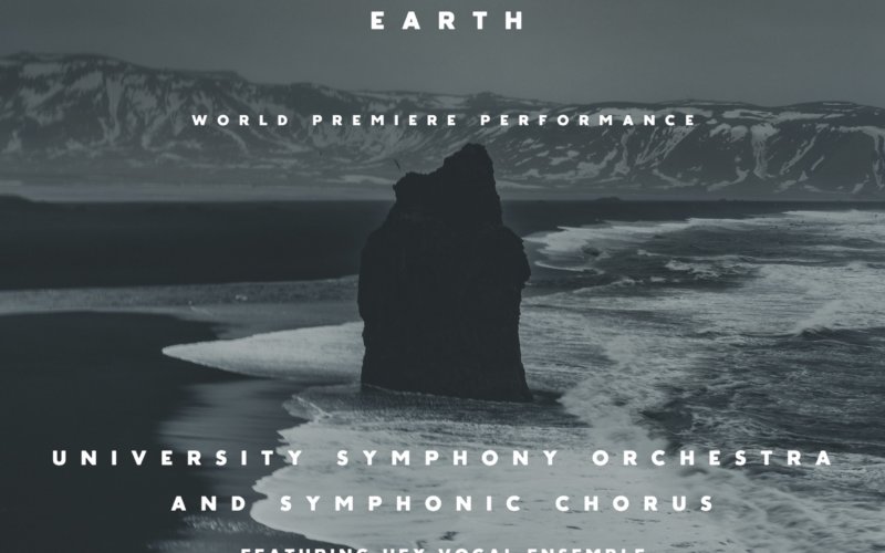 ORATORIO FOR THE EARTH PREMIERE, May 14th