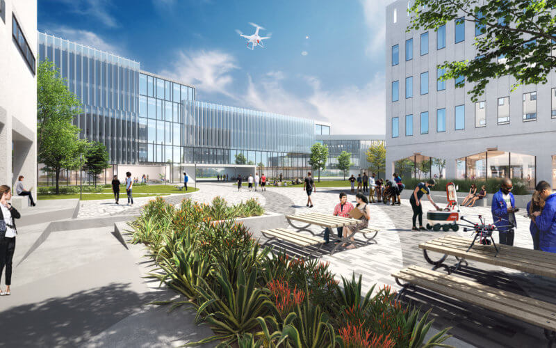 Engineering Hub Rendering