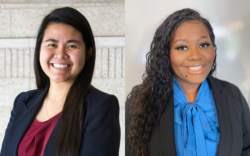 Ashley Le-Pham and Keytiana Hempstead