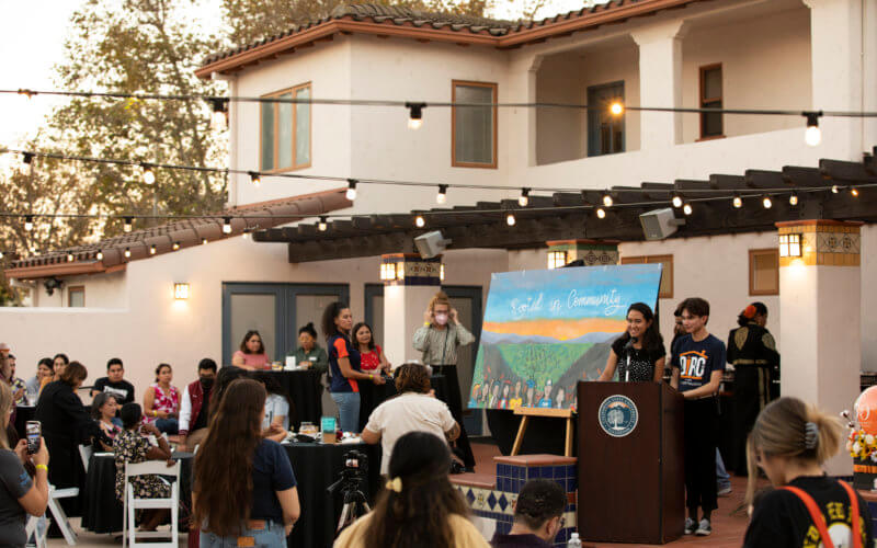 Latinx Community Resource Center Celebrates 50th Anniversary at Alumni House.