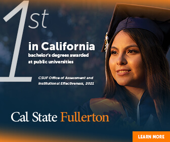 1st in California bachelor's degrees awarded at public universities