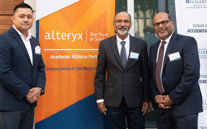 Dean Sundaram and Vivek Mande at the SOA celebration