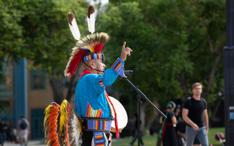 Benjamin Hale, Native American Heritage Celebration