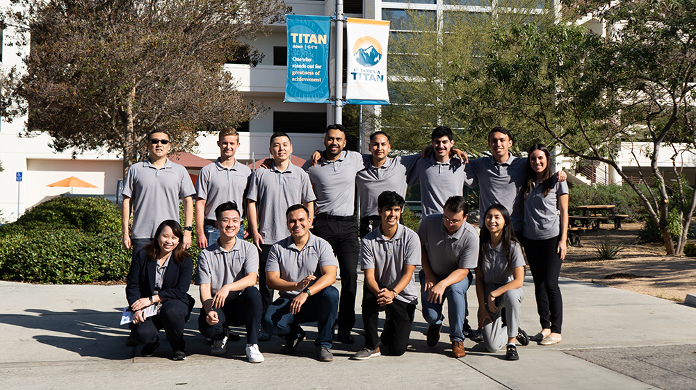 The winning student teams of the 2022 Student Investment Conference. Photo by Ngoc Nguyen
