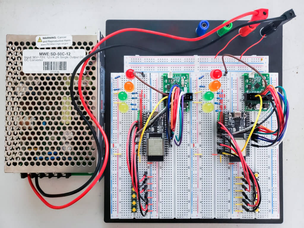 Forklift battery circuit board