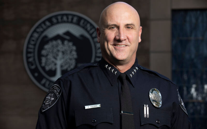 CSUF Police Chief Anthony Frisbee