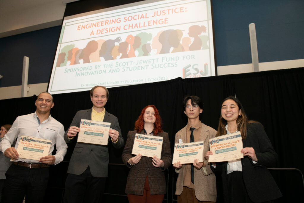 Second Place Winners Engineering Social Justice Design Challenge