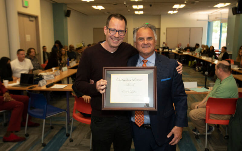 Craig Loftin and President Virjee Outstanding Lecturer Award