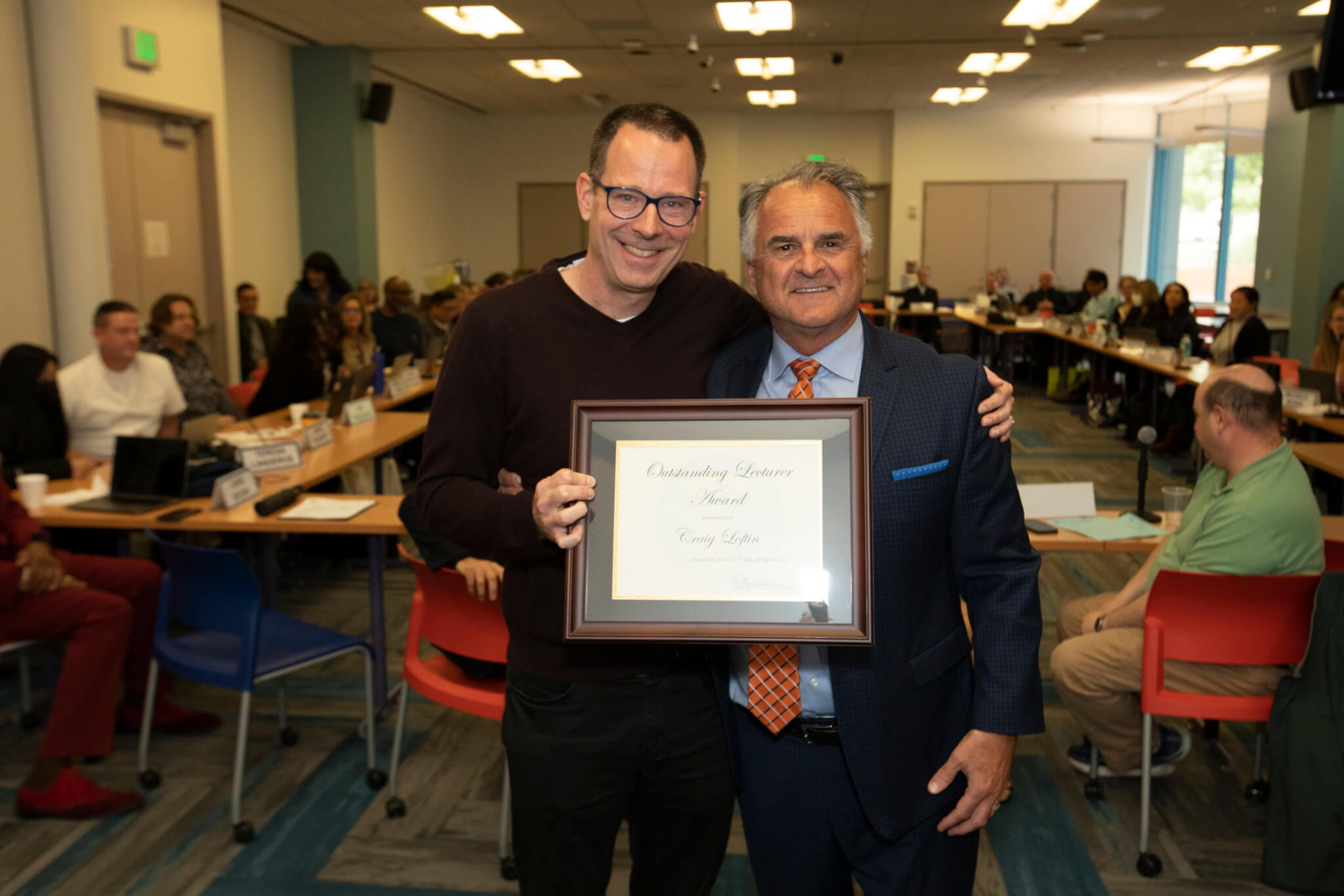 Craig Loftin and President Virjee Outstanding Lecturer Award