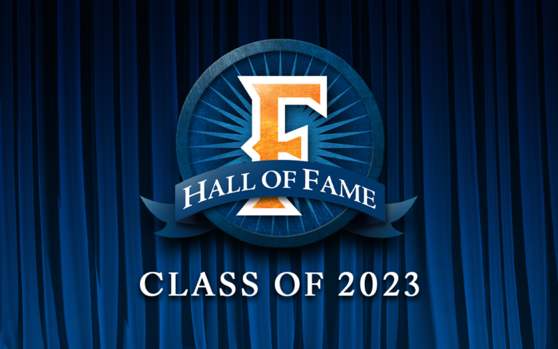 Cal State Fullerton Athletics Hall of Fame logo; Class of 2023