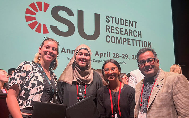 CSU Research Competition winners
