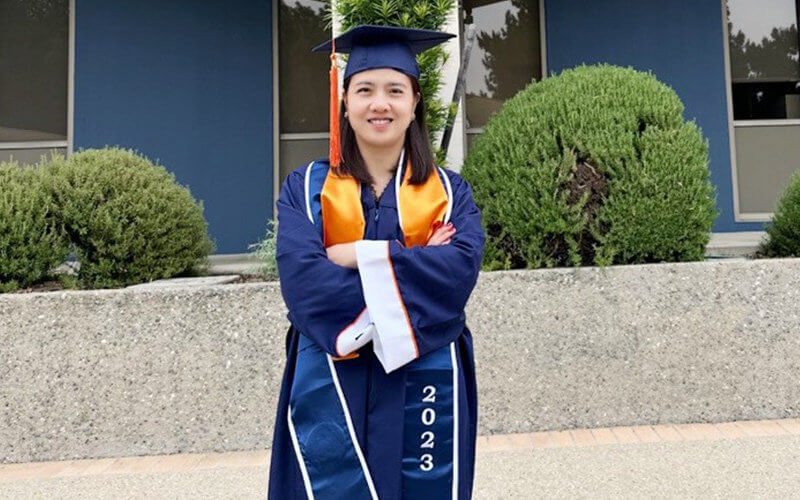 Mechanical engineering graduate Tin Luong-Uhl