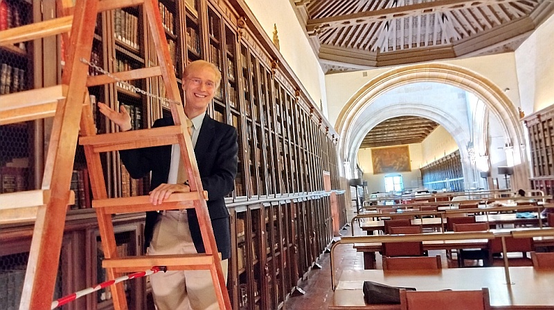 Hickok in the University of Granada, Spain Library