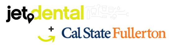 Jet Dental + CSUF logo