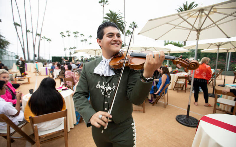 Mariachi Los Camperos Performing