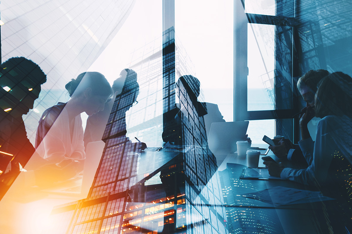 Board room meeting depicted in Adobe Stock photography