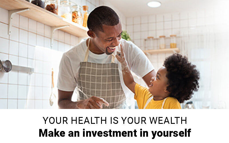 Your health is your wealth, make an investment in yourself