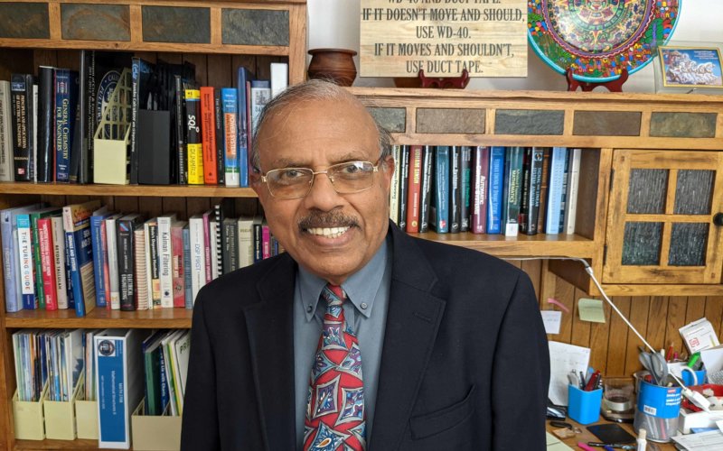 Just a recent photograph of Dr. Raman Unnikrishnan.