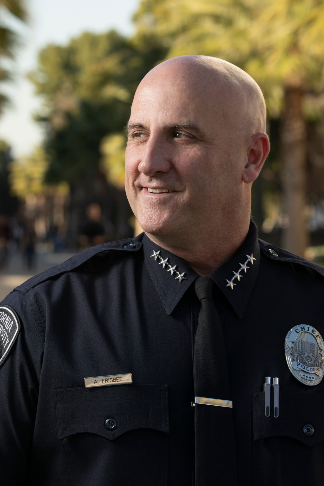 CSUF Police Chief Anthony Frisbee