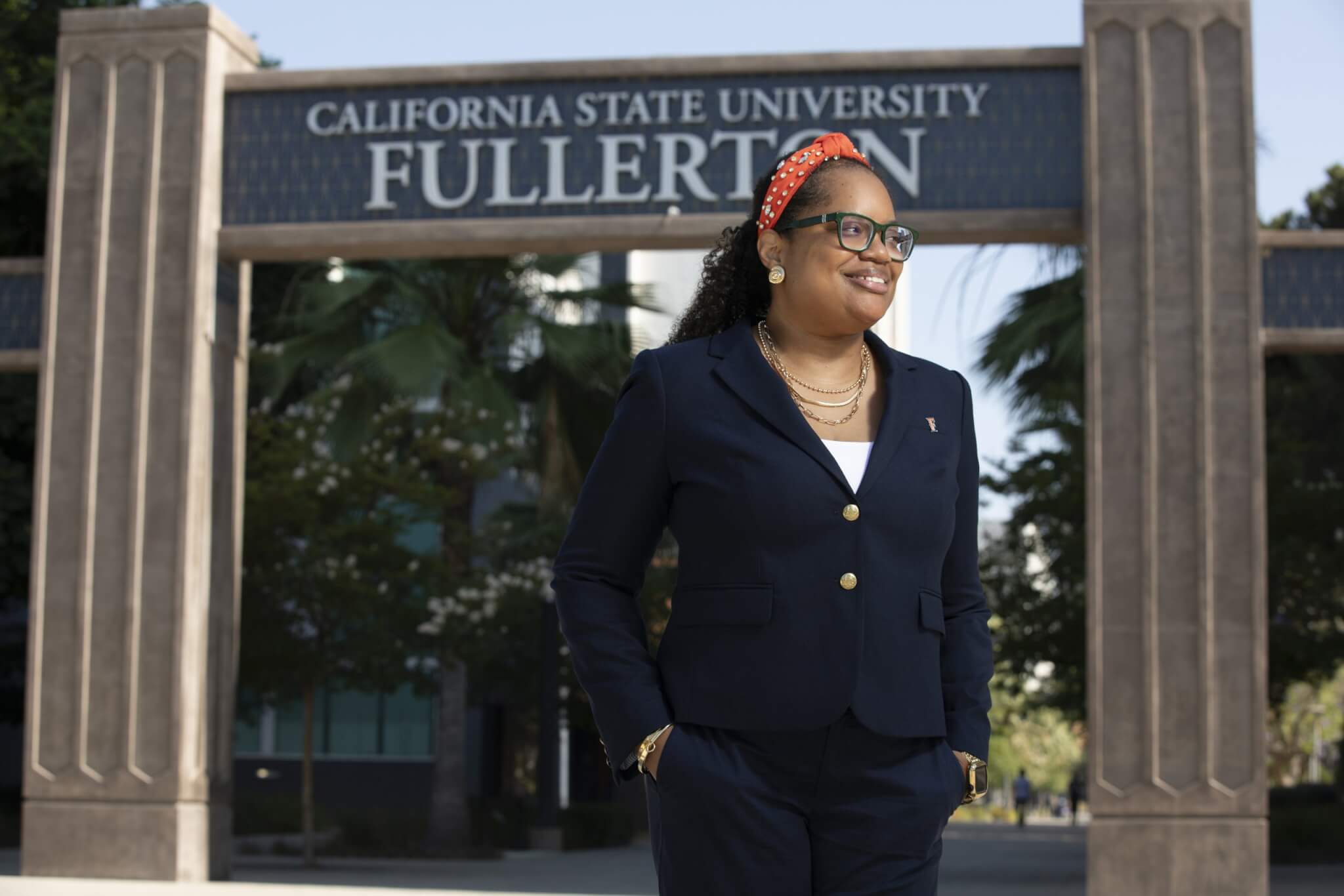 Patience Bryant, Cal State Fullerton's first executive director for Black Student Academic Success
