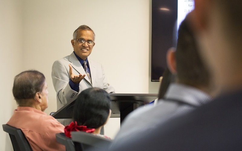 Chandrasekhar Putcha, Cal State Fullerton professor emeritus of civil and environmental engineering.