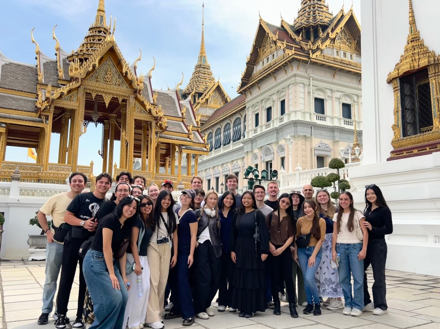 CSUF students in Bangkok, Thailand